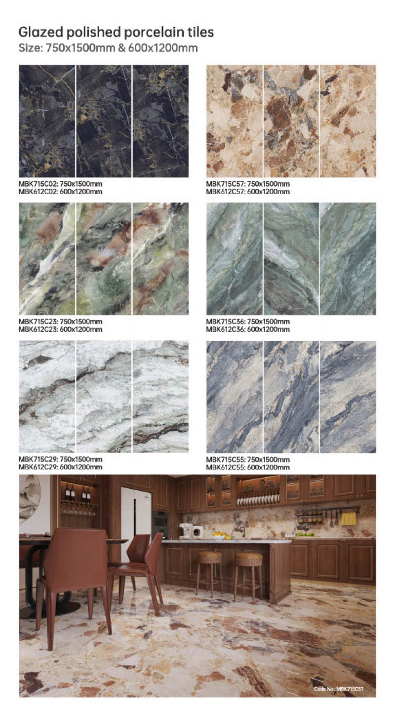 Tiles - Glazed Polished Porcelain 2